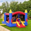 Castel gonflabil cu trambulina, tunel, suflanta, 4080x2400x2450 mm, max 140 kg