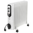 Calorifer electric cu ulei Adler Alb, 13 elementi, 3 trepte de putere 1000W/1500W/2500W