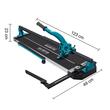 Masina de taiat gresie, lungime taiere 1000 mm, grosime 6-15 mm, Laser pentru trasat, Cadru Aluminiu