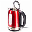 Fierbator electric cordless, Inox 1.7l, Rosu, 2400 W