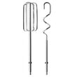 Mixer de mana Inox, 500 W, 5 viteze, functie turbo, 2 perechi teluri