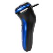 Aparat de ras cu acumulator Li-Ion, IPX7, 3 capete rotative, oscilante, cutite Inox, 45 min, Motor silentios 3 W, 6000 rpm
