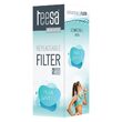 Set 2 Cartuse filtrante pentru Sticla Teesa, capacitate 300 l, Carbune activ