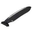 Aparat de ras cu acumulator, USB, Li-Ion, 3 niveluri, Negru, 2 lame Inox