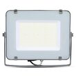Proiector led 150 W, 6400K, IP65, 18000 lm, Aluminiu, Gri, dimensiuni 404 x 52 x 322 mm, cip Samsung
