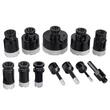 Set 11 carote diamantate pentru gresie, marmura, 6/8/10/20/25/28/32/35/45/50/65 mm, umed sau uscat, cutie depozitare
