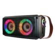 Boxa portabila iluminata led, 20 W, USB, FM, 153.7 x 143.7 x 341.5 mm