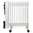 Calorifer electric cu ulei Adler Alb, 11 elementi, 3 trepte de putere 1000W/1500W/2500W