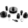 Set 6 carote diamantate pentru gresie, marmura, 20/25/35/50/75/100 mm, umed sau uscat, cutie depozitare