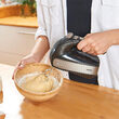 Mixer de mana Inox, 500 W, 5 viteze, functie turbo, 2 perechi teluri