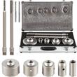 Set 5 carote diamantate pentru beton Vevor 30, 40, 65, 80, 100mm, 2 x adaptoare SDS Plus si SDS Max