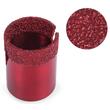 Set 8 carote diamantate si 2 discuri, pentru gresie si faianta,  Vevor M14, diametre 20/25/32/35/40/50/60/68 mm, cutie aluminiu