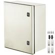 Tablou electric din fibra de sticla, Dimensiune 50 x 40 x 20 cm, 2 x chei, IP66, placa spate otel galvanizat detasabila