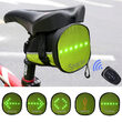 Lumina spate cu geanta pentru bicicleta, 180 x 120 x 110 mm, IPX5, telecomanda