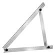 Set 2 x Suport panou solar 100-300 W, Ajustare flexibila 0-90°:, max 120 kg, 1040 x 1040 x 545 mm, Aluminiu, suruburi montaj incluse