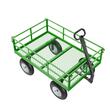 Carucior multifunctional pentru gradina, 2125 x 750 x 670 mm, Capacitate 544 kg, Otel, Roti gonflabile 13 inch, Laterale detasabile