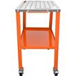 Masa pentru sudura mobila, 91.4 x 45.7 cm, Capacitate 550 kg, 4 x roti blocabile, Otel carbon