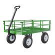 Carucior multifunctional pentru gradina, 2125 x 750 x 670 mm, Capacitate 544 kg, Otel, Roti gonflabile 13 inch, Laterale detasabile