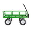 Carucior multifunctional pentru gradina, 2125 x 750 x 670 mm, Capacitate 544 kg, Otel, Roti gonflabile 13 inch, Laterale detasabile