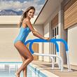 Balustrada inox pentru piscina, 805 x 100 x 585 mm, Capacitate 100 kg, protectie UV, accesorii montaj incluse