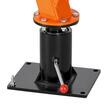 Macara telescopica pentru camioneta, pivotanta la 360 de grade, Capacitate 900 kg, cric hidraulic, troliu manual, brat pliabil