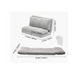 Canapea pentru doua persoane, max 200 kg, Extensibila, Husa detasabila lavabila, Dimensiuni extinse 2060 x 1545 x 150 mm