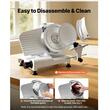 Feliator carne profesional, 300 W, Diametru disc 220 mm, Grosime reglabila 0-12 mm, 300-450 rpm