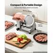 Feliator carne profesional, 300 W, Diametru disc 220 mm, Grosime reglabila 0-12 mm, 300-450 rpm