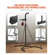 Suport pentru sac de box 2 in 1, Otel, 132x114x201 cm, Negru, max 65 kg, Inaltime reglabila 159-173 cm