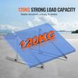 Set 2 x Suport panou solar 100-300 W, Ajustare flexibila 0-90°:, max 120 kg, 1040 x 1040 x 545 mm, Aluminiu, suruburi montaj incluse