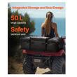 Geanta spate cu burete pentru ATV, Waterproof, Capacitate 50 l, 920 x 480 x 270 mm