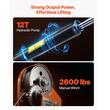 Macara telescopica pentru camioneta, pivotanta la 360 de grade, Capacitate 900 kg, cric hidraulic, troliu manual, brat pliabil