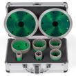 Set 6 carote diamantate si 2 discuri, pentru gresie, granit, marmura, Vevor M14, diametre 20/25/40/45/50/68 mm