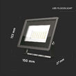 Proiector led 30W, 2510 lm, 4000K, IP65, aluminiu, 150 x 122 x 27 mm, Negru
