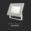 Proiector led 20W, 1650 lm, 6500K, IP65, aluminiu, 120 x 27 x 105 mm, Alb