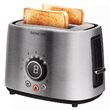 Prajitor de paine Inox, cu 9 niveluri de rumenire, 2 felii, 1000 W