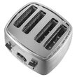 Prajitor de paine Inox, cu 9 niveluri de rumenire, 4 felii, 1600 W