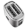 Prajitor de paine Inox, cu 9 niveluri de rumenire, 2 felii, 1000 W
