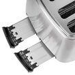 Prajitor de paine Inox, cu 9 niveluri de rumenire, 4 felii, 1600 W