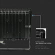Proiector led 20W, 1650 lm, 4000K, IP65, aluminiu, 120 x 27 x 105 mm, negru