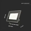 Proiector led, 100W, 6400K, IP65, 8700 lm, dimensiune 270x27x222 mm, Negru, cip Samsung