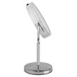 Oglinda make-up cu led, 3 W, 30 lm, 6400K, lupa 3x, 135 x 205 x 325 mm, IP44, 4xAA