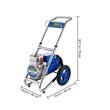 Pompa de vopsit pentru suprafete mari Vevor Airless, putere 1500 W, 4 l/min, 250 Bar, lungime furtun 15 m