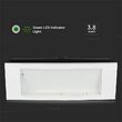 Lampa led iesire de urgenta 3.8W, 6000K, IP20, Distanță de Iluminare 22 m