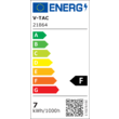 Bec led, forma P45, E14, putere 6.5W, 4000K Alb neutru, CIP Samsung