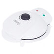 Aparat wafe, putere 1000 W, 5 trepte de putere, placi ceramic, Alb, Termostat reglabil