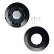 Senzor de miscare si crepuscular, Tavan, IP44, max 6m, 3 - 2000 lux reglabil, max 2000 W, Negru