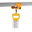 Carucior portpalan pentru grinda Vevor 1 tona, latime lucru 6.35-13.97 cm