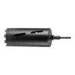 Carota diamantata pentru beton, Diametru 102 mm, Adancime gaurire 241 mm, filet interior M16, 3 x adaptoare