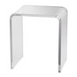Masuta de cafea, Acril, 415x305x460 mm, Transparent